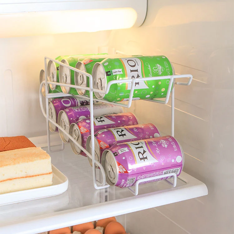 కౌంటర్‌టాప్ స్టాకబుల్ కెన్ ఆర్గనైజర్